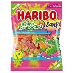 Haribo Grune Krokodile 175g
