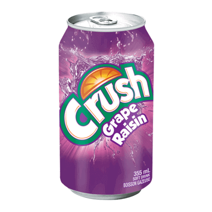 Crush Grape Raisin 355ml