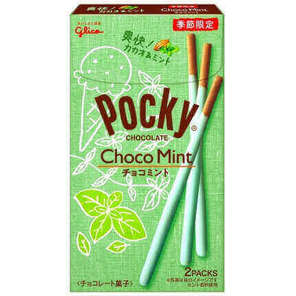 Pocky Chocolate Mint