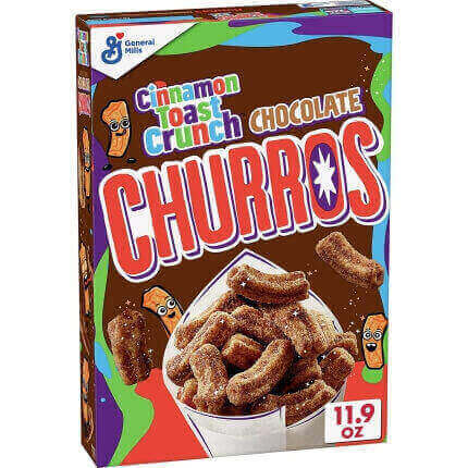 Cinnamon Toast Crunch Chocolate Churros