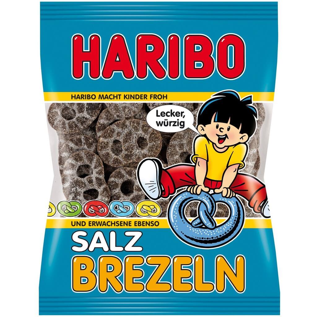 Haribo Salz Brezeln, lukrecjowe żelki w kształcie precla!