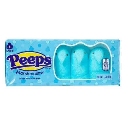 Peeps Blue Marshmallow Chicks