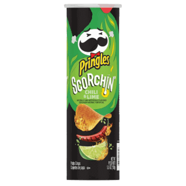 Pringles Scorchin' Chili and Lime 158g