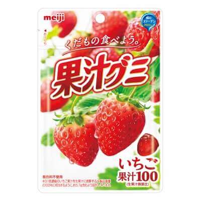 Meiji 100% Strawberry Gummy 51g