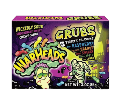 Warheads Grubs Halloween 85g