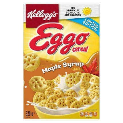 Kellogg's Eggo Cereal Maple Syrup 320g