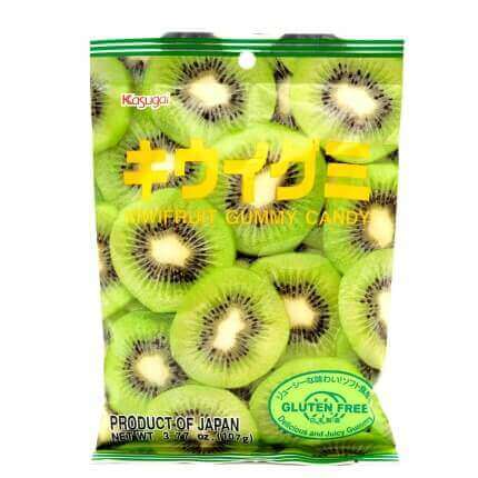 Kasugai Kiwi Gummy Candy 107g