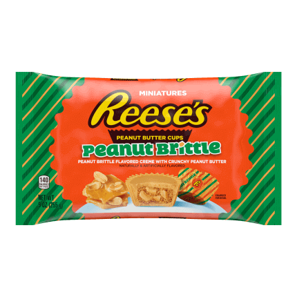 Reese's Holiday Peanut Brittle Miniatures 255g