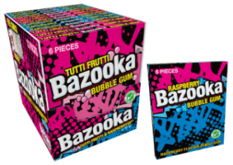 Bazooka Bubble Gum 33g