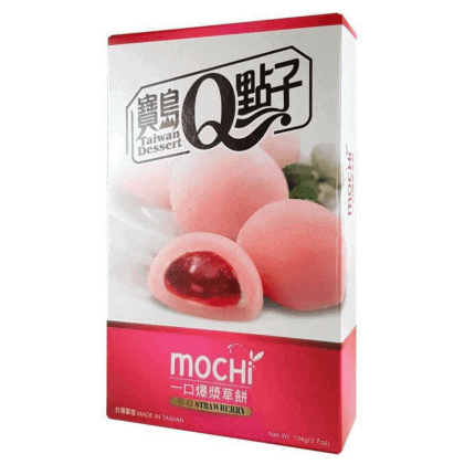 Taiwan Dessert Strawberry Mochi 104g
