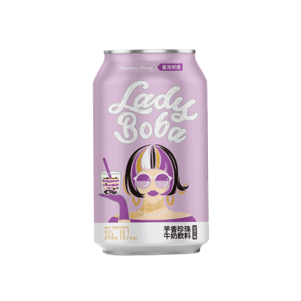 Lady Boba Bubble Tea Taro 315ml