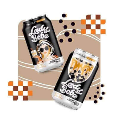 Lady Boba Bubble Tea Brown Sugar 315ml