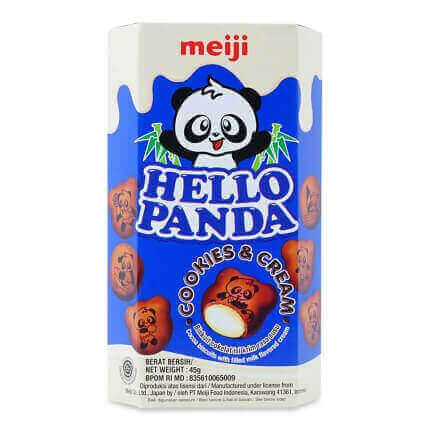 Meiji Hello Panda Cookies and Cream 45g