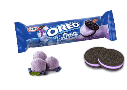 Azjatyckie ciasteczka Oreo Blueberry Ice Cream