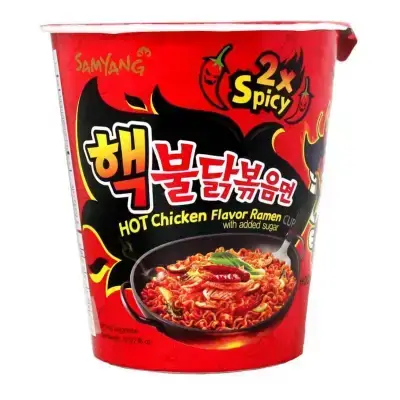 Samyang Hot Chicken 2xSpicy Flavour Ramen Cup 70g
