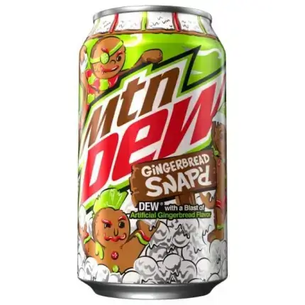Mountain Dew Gingerbread Snap'd 355ml