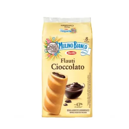 Mulino Bianco Flauti Cioccolato 280g
