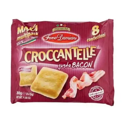 Croccantelle Gusto Bacon 210g