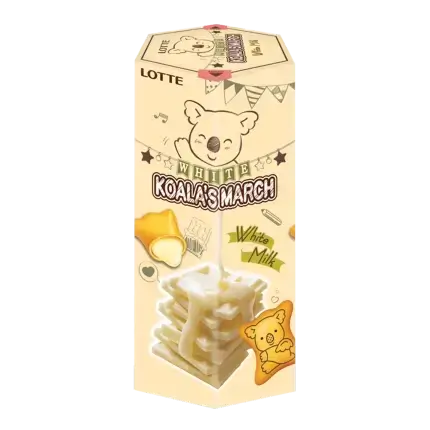 Lotte Koala March White Milk 37g