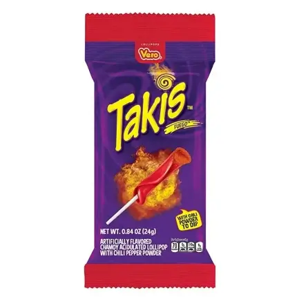 Takis Fuego Lollipop 24g