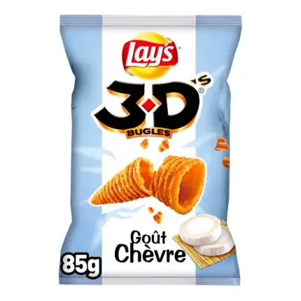 Lay's 3D's Bugles Chevre 85g