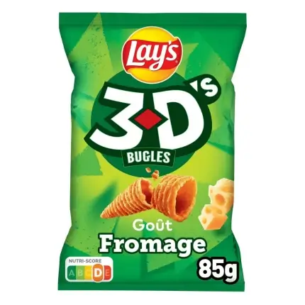 Lay's 3D's Fromage 85g