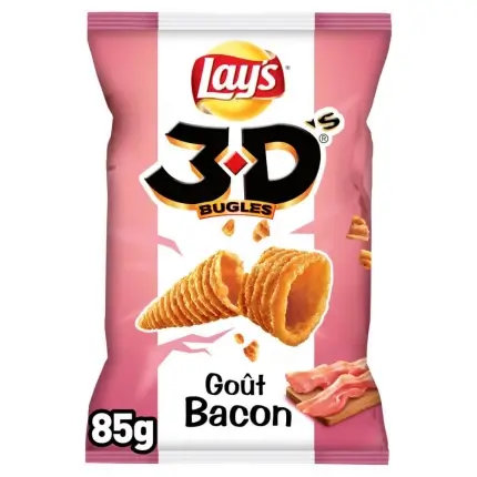 Lay's 3D's Bacon 85g