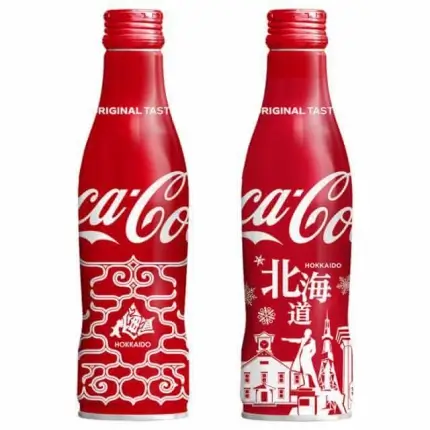 Coca Cola Hokkaido butelka JP 250ml