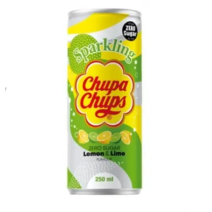 Chupa Chups Zero Sugar Lemon Lime 250ml