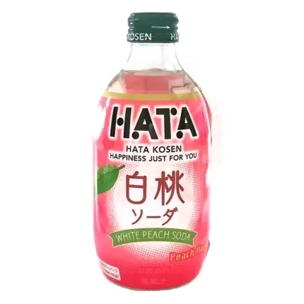 Hata Kosen White Peach Soda 300ml