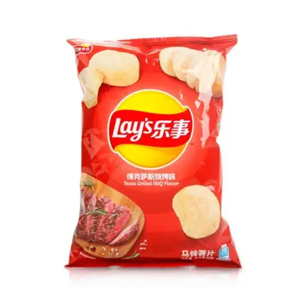 Lay's Texas Grilled BBQ Flavour 70g Chiny