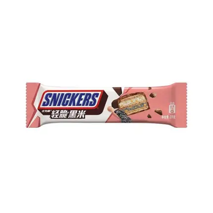 Snickers Crisp Black Rice Wafer Chocolate Bar 31g