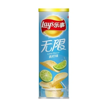 Lay's Stax Lime 90g Chiny