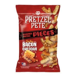 Pretzel Pete Bacon Cheddar Pretzel 160g
