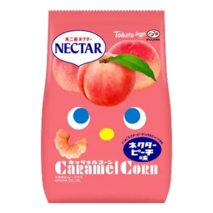 Tohato Caramel Corn Peach Nectar 73g