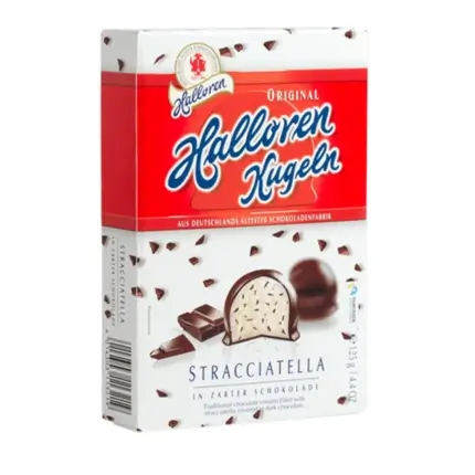 Halloren Kugeln Stracciatella 125g