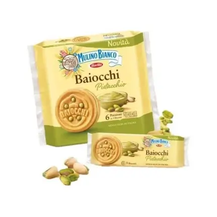 Mulino Bianco Baiocchi al Pistacchio 168g