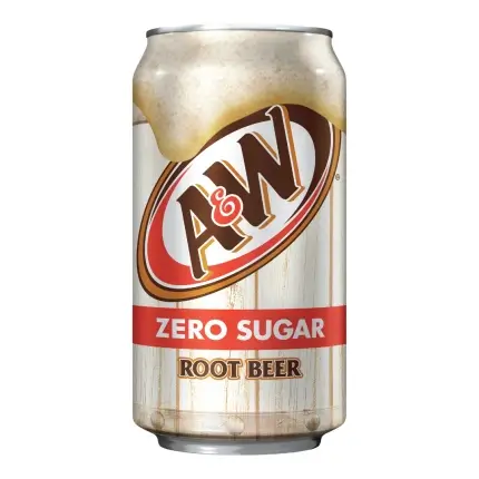 A&W Zero Sugar Root Beer 355ml