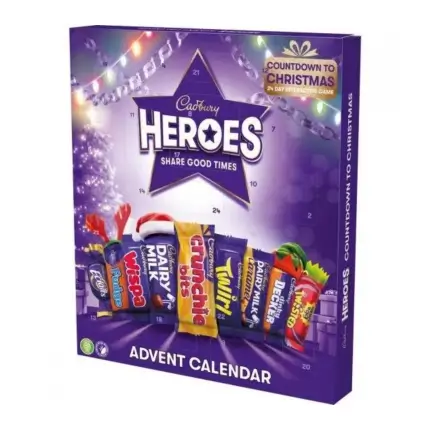 Cadbury Heroes Advent Calendar 230g