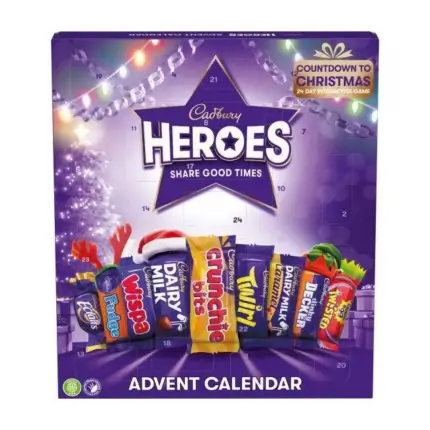 Cadbury Heroes Advent Calendar 230g