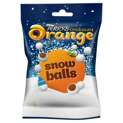 Terry's Chocolate Orange Snowballs 70g
