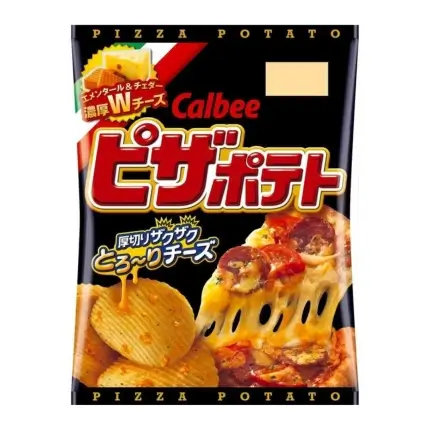 Calbee Potato Chips Pizza 63g