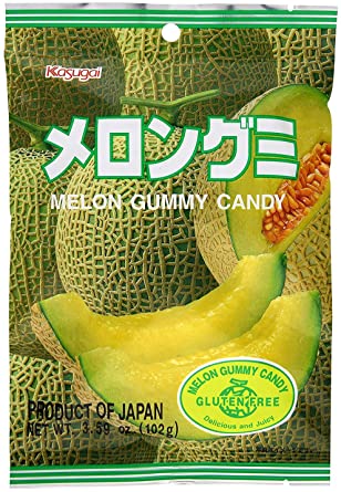 Żelki Melon Kasugai, melonowa japońska żelka / Słodyczowo Sklep
