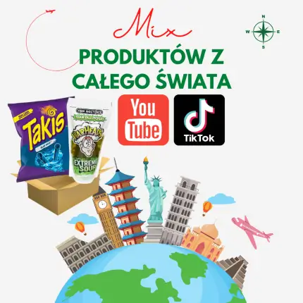 Mix produktów z całego świata - YouTube Tik Tok