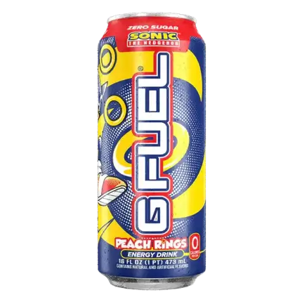 G Fuel Sonic Peach Rings 473ml