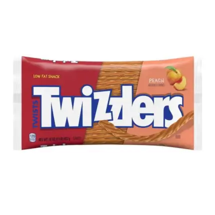 Twizzlers Peach Twists 454g