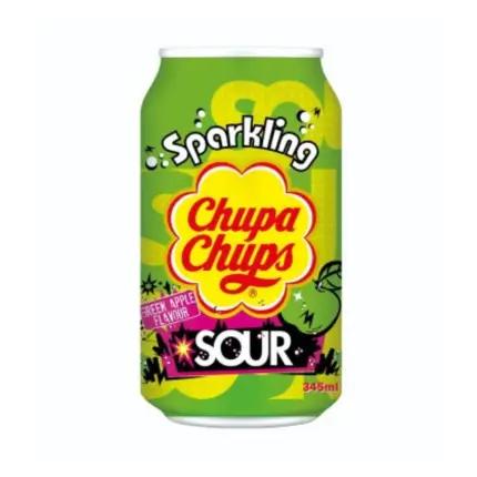 Napój Chupa Chups kwaśne zielone jabłko 345ml