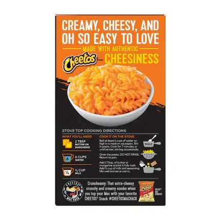Cheetos Mac 'N Cheese Bold & Cheese 170g