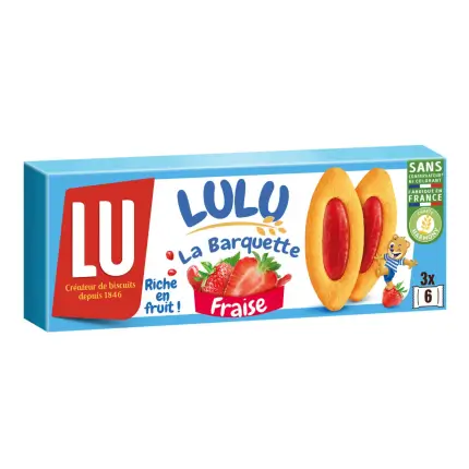 Lulu La Barquette Fraise