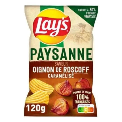 Lay’s Paysanne Onion Roscoff 120g